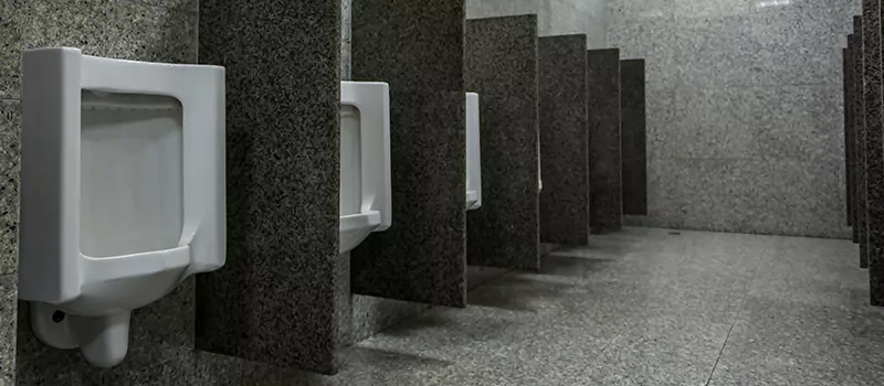 Urinal Divider Installation in Rosedale, Toronto